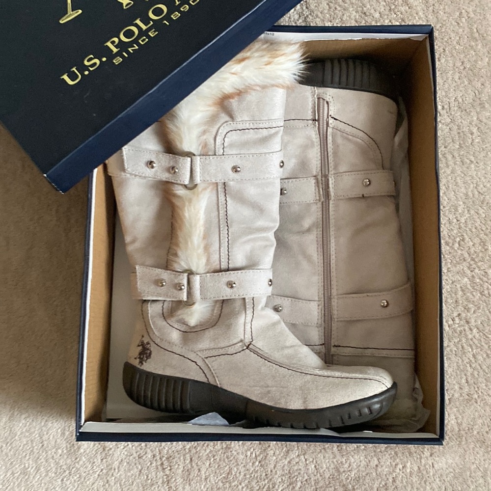 POLO ASSN- Fur Boots